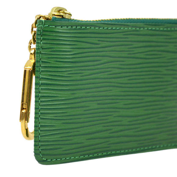 LOUIS VUITTON Epi Pochette Cles Coin Case Wallet Purse M63804 KK91101 - Picture 3 of 7